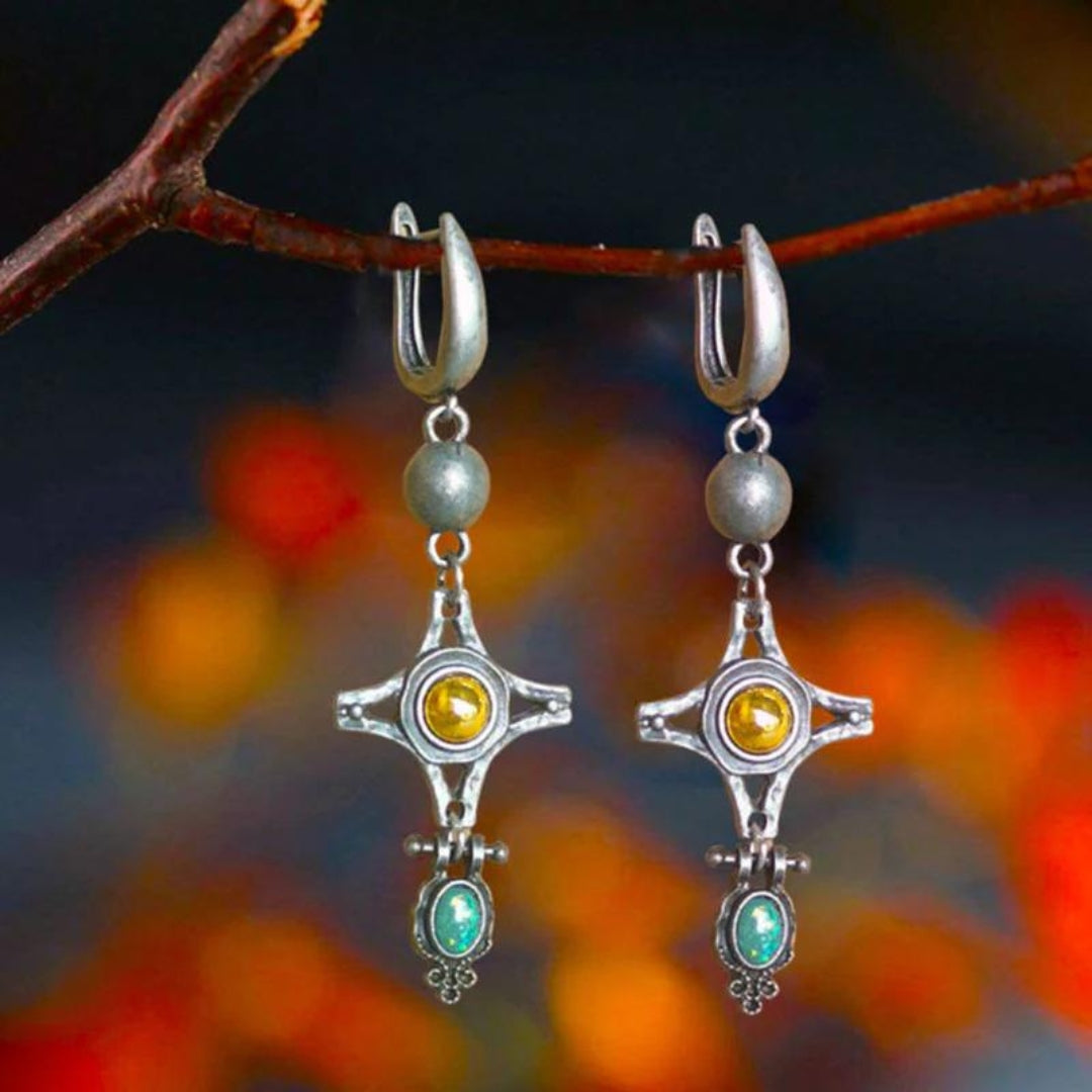 Pendientes Aura en plata