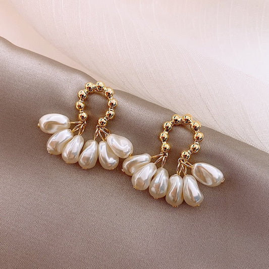 Pendientes de perlas barrocas