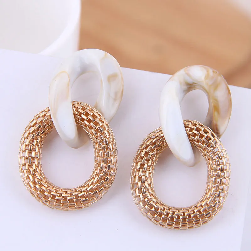 Pendientes de nudo vintage